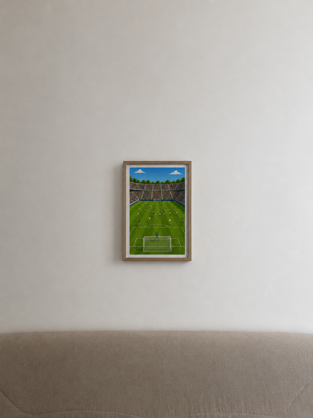 Affiche Football Vintage – Match Day