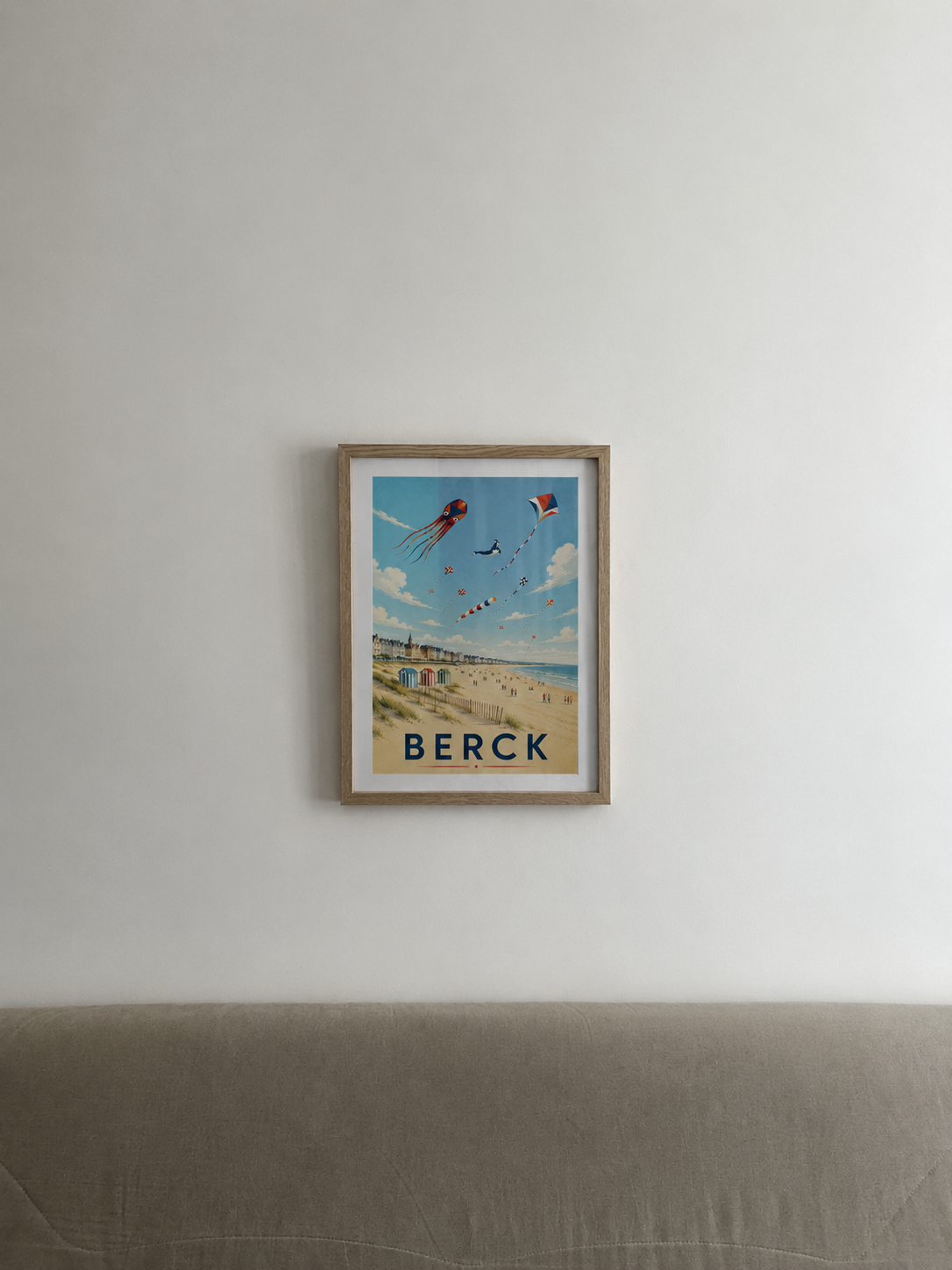 Affiche Berck Vintage – Les Cerfs-Volants