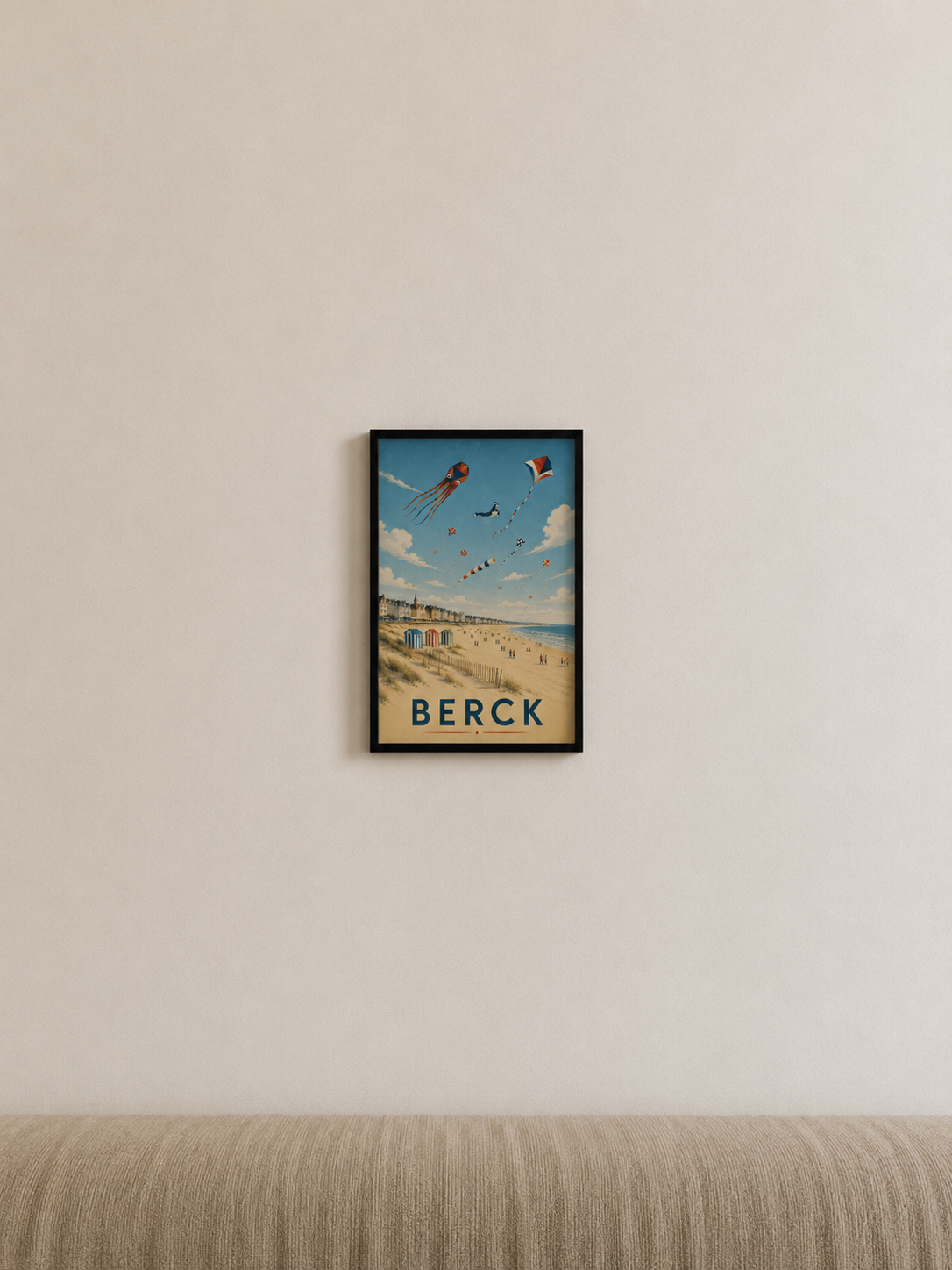 Affiche Berck Vintage – Les Cerfs-Volants