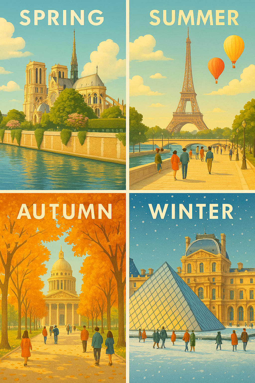 4 Saisons à Paris