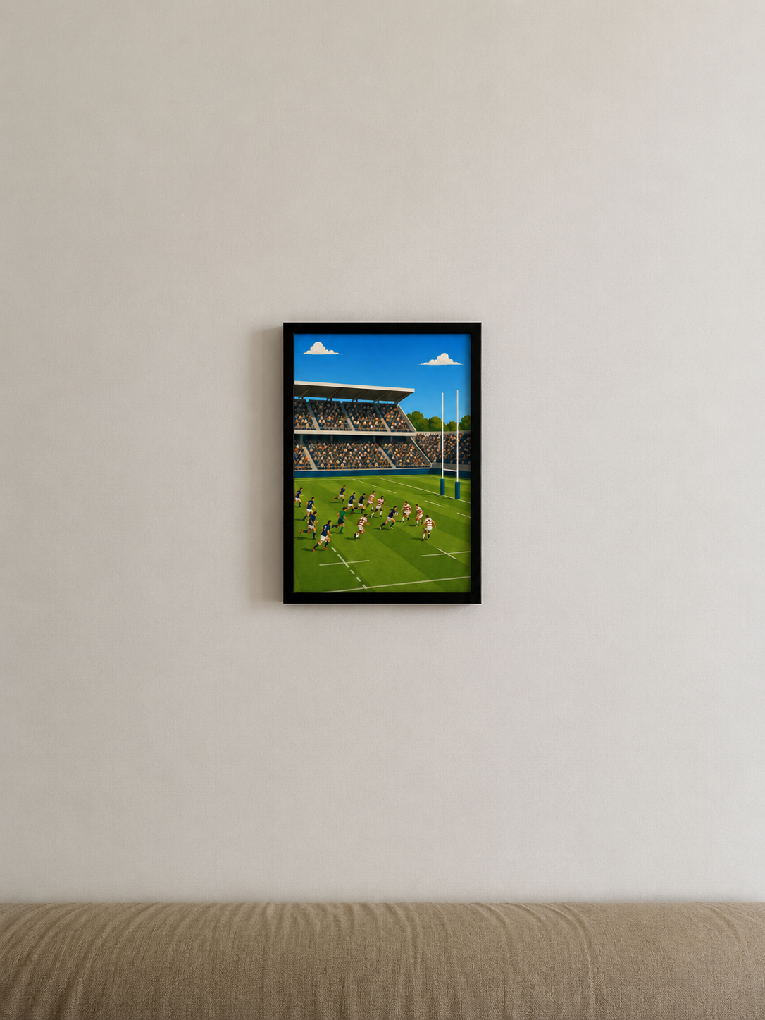 Affiche Rugby Vintage – Try Time